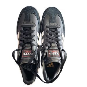 Adidas Samba Bk White Classic Low-Top Sneakers | Women’s 6 | Clean Vintage Style